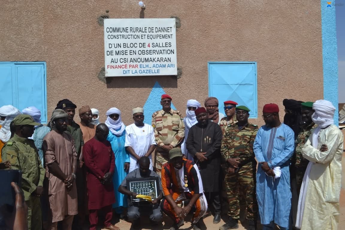 Acte de générosité sur le plan sanitaire de labpart du PDG ENTREPRISE LA GAZELLE ELHADJI ADAM ARI.